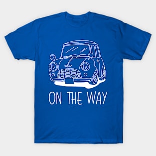 vintage car cartoon drawing T-Shirt